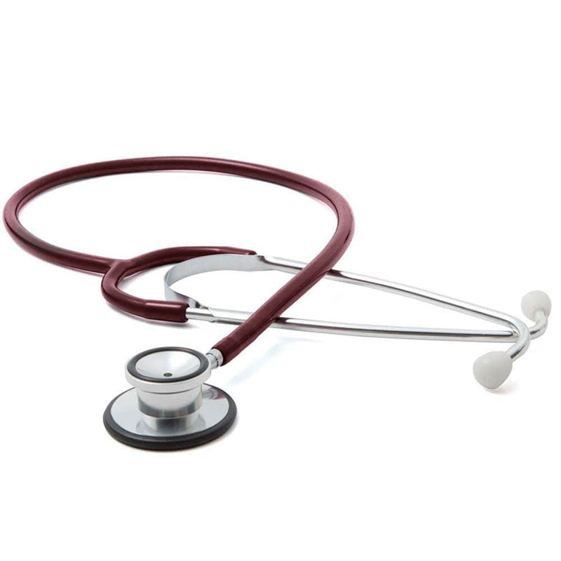 ADC Proscope 670 Dual-Head Stethoscope  Burgundy - Display Packaging