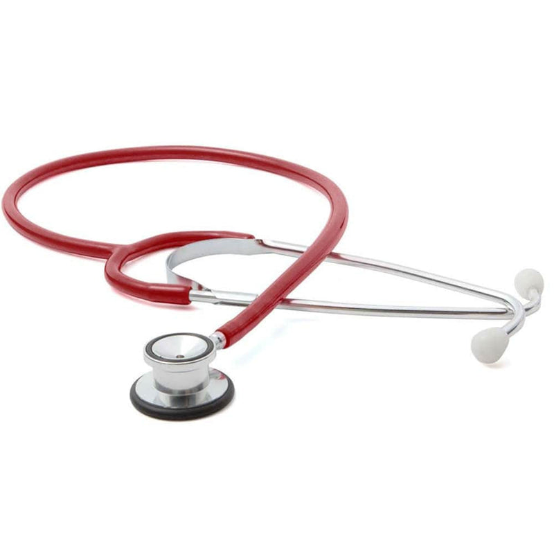 ADC Proscope 675 Pediatric Dual-Head Stethoscope  Red - Display Packaging