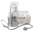 ADC Proscope SPU 670 Dual Head Stethoscope Gray