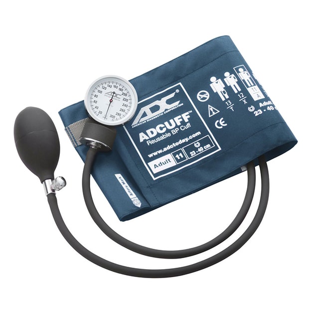 ADC Prosphyg 760 Pocket Aneroid Sphygmomanometer - Adult  Teal - Display Packaging