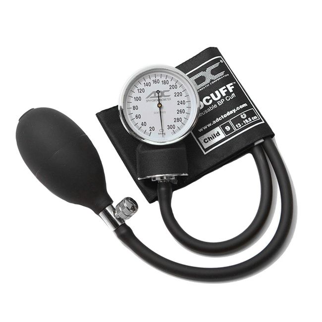 ADC Prosphyg 760 Pocket Aneroid Sphygmomanometer - Child - Black