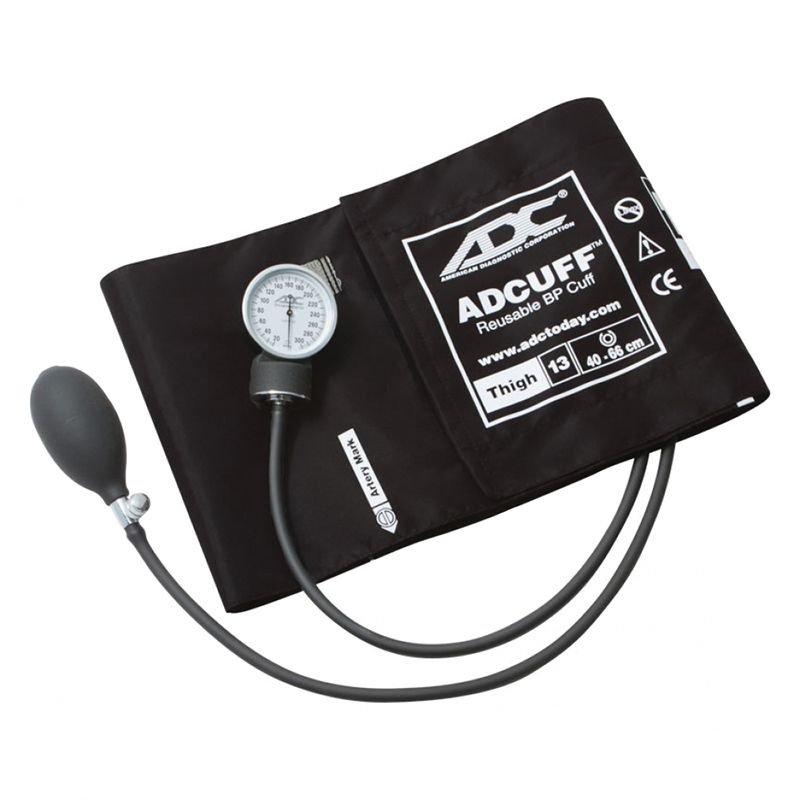 ADC Prosphyg 760 Pocket Aneroid Sphygmomanometer - Thigh - Black