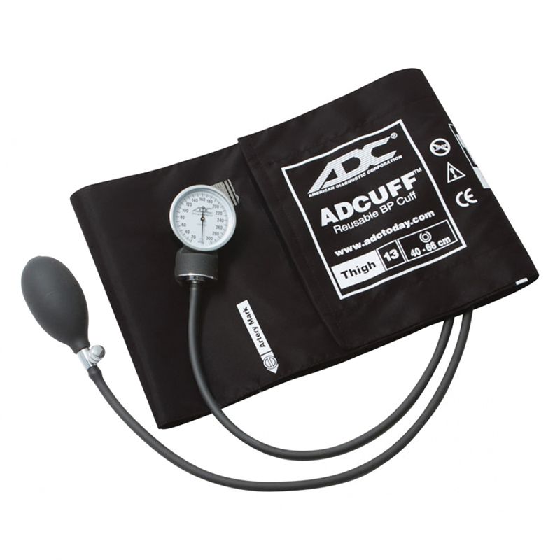 ADC Prosphyg 760 Pocket Aneroid Sphygmomanometer - Thigh  Orange