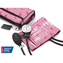 ADC Prosphyg 768 Pocket Aneroid Sphygmomanometer - Adult - Breast Cancer Awareness Pink