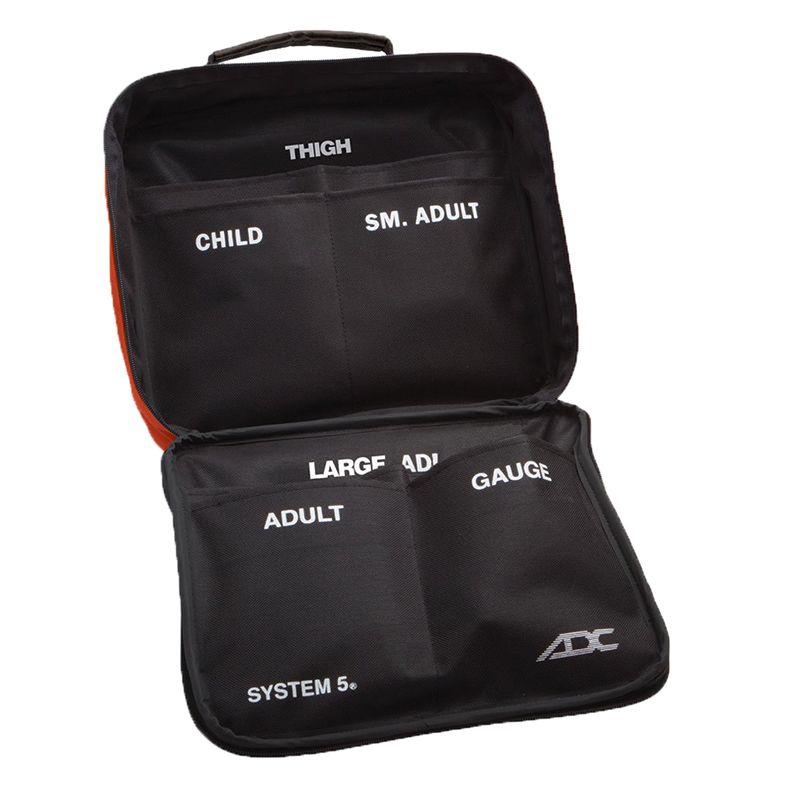 ADC System 5 Portable 5 Cuff Sphygmomanometer Multicuff Kit 