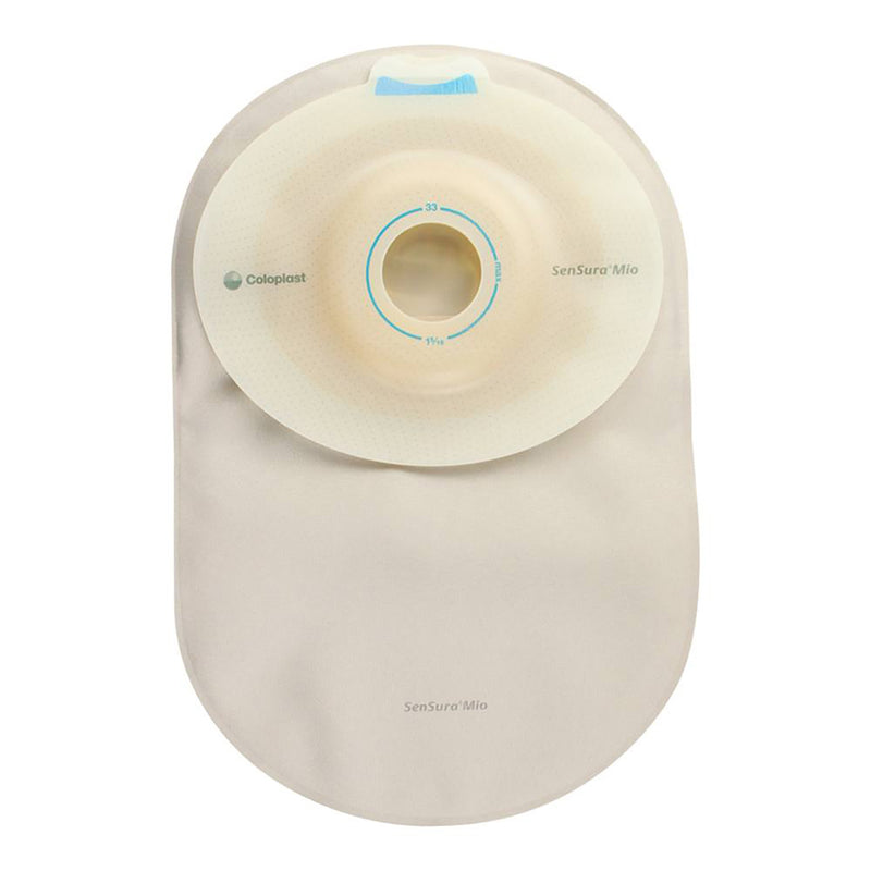 SenSura Mio Convex Soft 1-Piece Closed End Opaque Ostomy Pouch, 35mm Stoma (Box of 10)