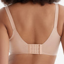 Nursing Bra Momcozy 34 to 36 Inch Chest Medium Beige Back Hook and Eye Closure Adjustable Shoulder Strap (Each)