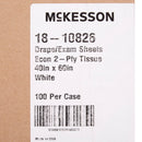 McKesson Nonsterile Physical Exam Drape, 40 x 60 Inch (Case of 100)