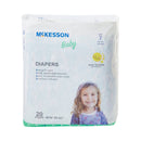 McKesson Baby Diaper, Size 7 for Children weighing 41+ lbs. (Case of 4)