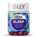 Olly Sleep Gummies with Melatonin and L-Theanine Extra Strength Blackberry Zen (Bottle of 50)