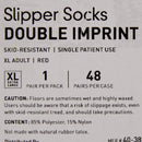 McKesson Terries Adult Slipper Socks, Extra Large (48/CS) 