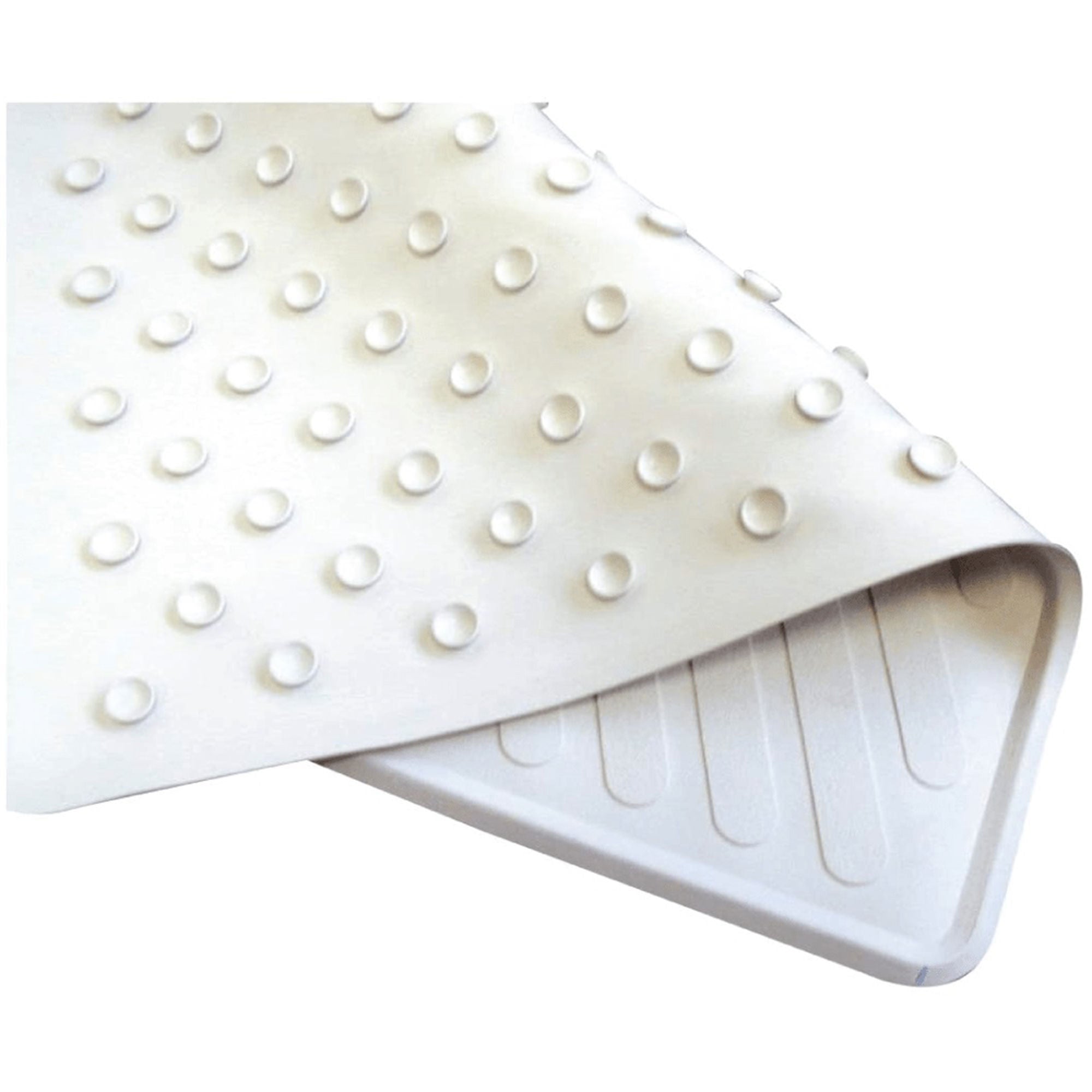 Carex Rubber Bathtub Mat, 16 x 28 Inch (Case of 4)