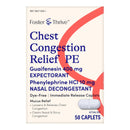 Foster & Thrive Chest Congestion Relief PE Guaifenesin & Phenylephrine Caplets (Box of 50)