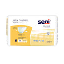 Seni Classic Incontinence Briefs for Men and Women, Moderate Absorbency, Small (100/CS)