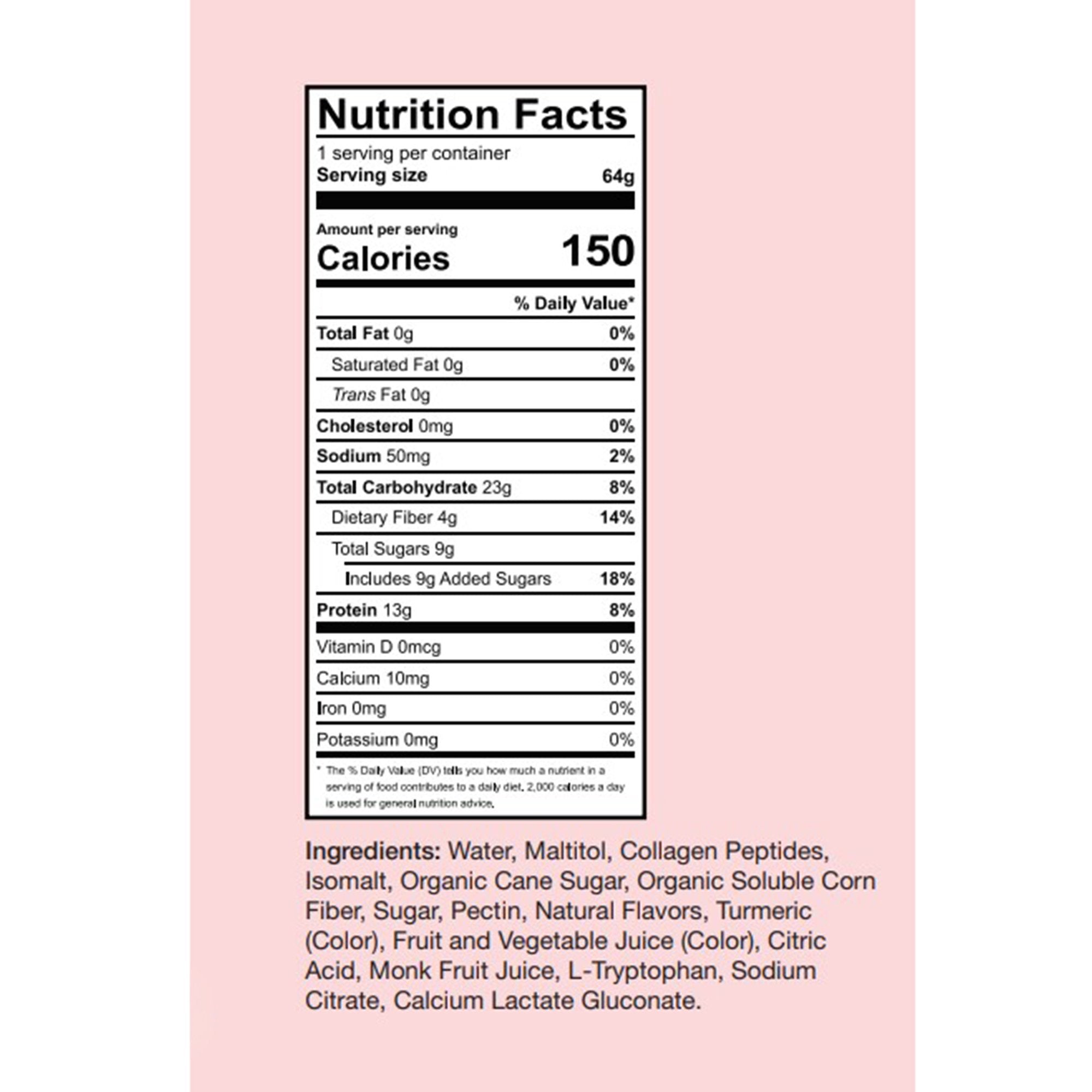Global Health Products Oral Supplement LiquaCel Protein Gummies Watermelon / Peach Mango Flavor Gummy 1.8 oz. Pouch (50/CS) 