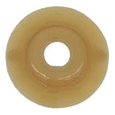 Safe N Simple Ostomy Barrier Precut, Extended Wear Adhesive Tape Collar 57 mm Flange Red Code System 1-1/4 Inch Opening 5 X 5 Inch (40/CS) 