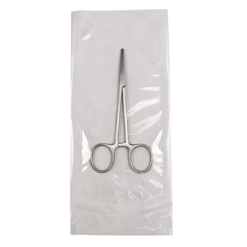 Merit Sterile Halsted Mosquito Hemostatic Forceps - 5", Curved, Disposable, CS 50 - 96-2538m 