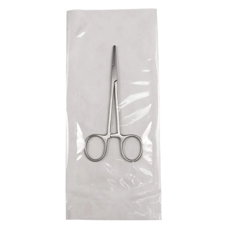 Merit Sterile Halsted Mosquito Hemostatic Forceps - 5", Curved, Disposable, CS 50 - 96-2538m