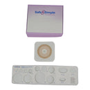 Ostomy Barrier Trim to Fit, Standard Wear Adhesive Tape Collar 70 mm Flange Up to 2-1/4 Inch Opening 5 X 5 Inch (Case of 40)