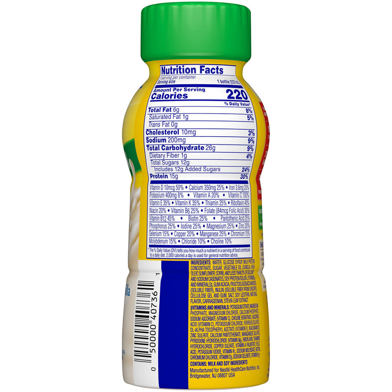 Carnation Breakfast Essentials High Protein Vanilla Nutritional Drink, 8-oz. (24/CS)
