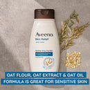 Aveeno Skin Relief Body Wash, 12 oz. Bottle (Case of 12)