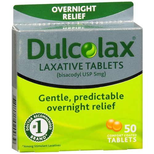 Dulcolax Bisacodyl Laxative (Box of 50)