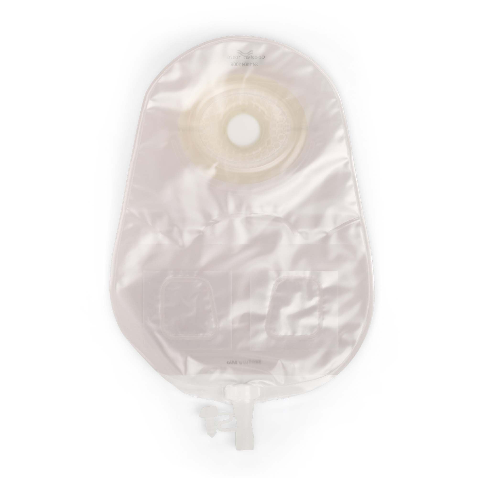 Coloplast SenSura Mio Convex Deep 1-Piece Transparent Urostomy Pouch, 21mm Stoma (10/BX) 