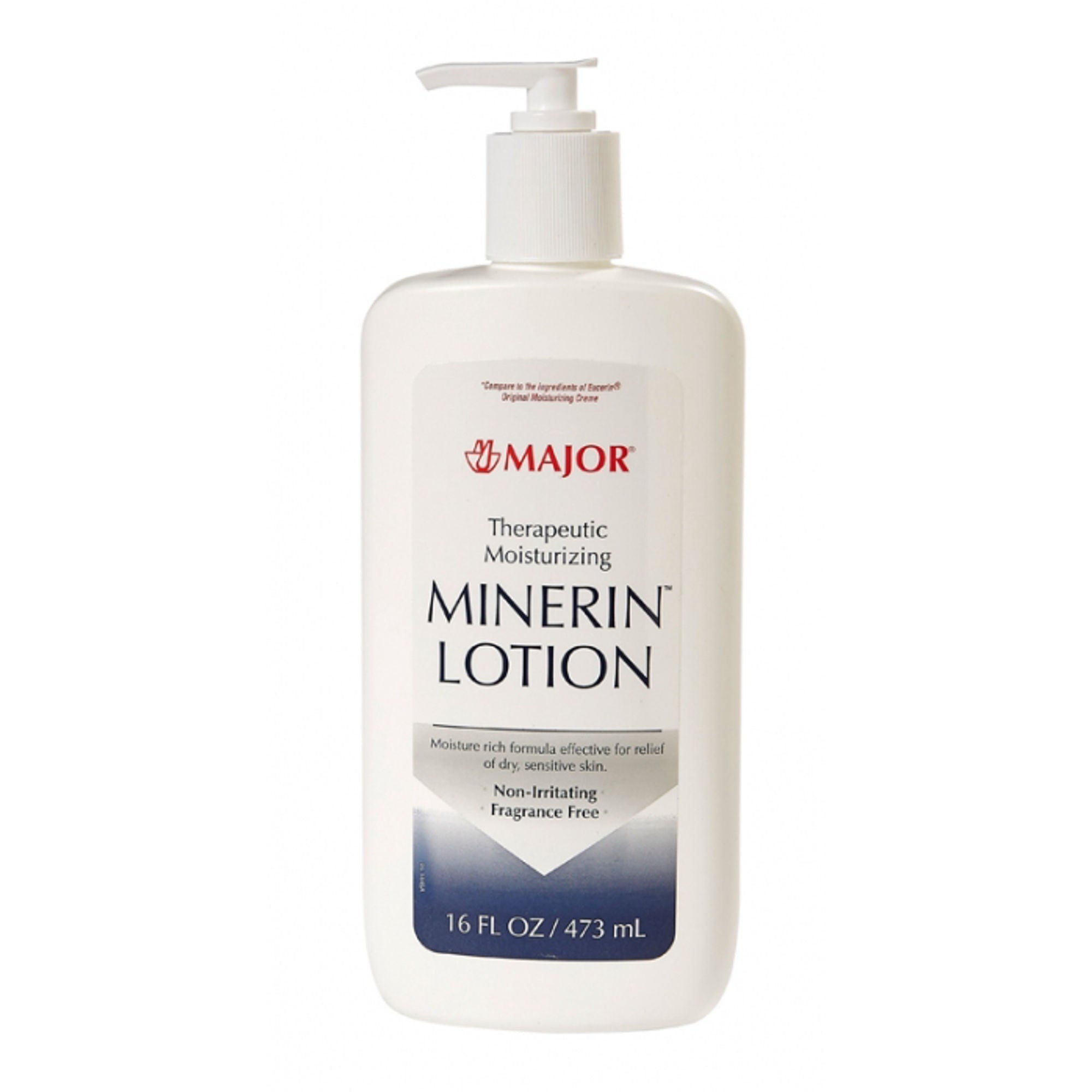 Hand and Body Moisturizer Minerin 16 oz. Pump Bottle Unscented Lotion (Each) 