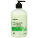 McKesson Antimicrobial Lotion Soap, Herbal Scent, 18-ounce Pump Bottle (Case of 12)