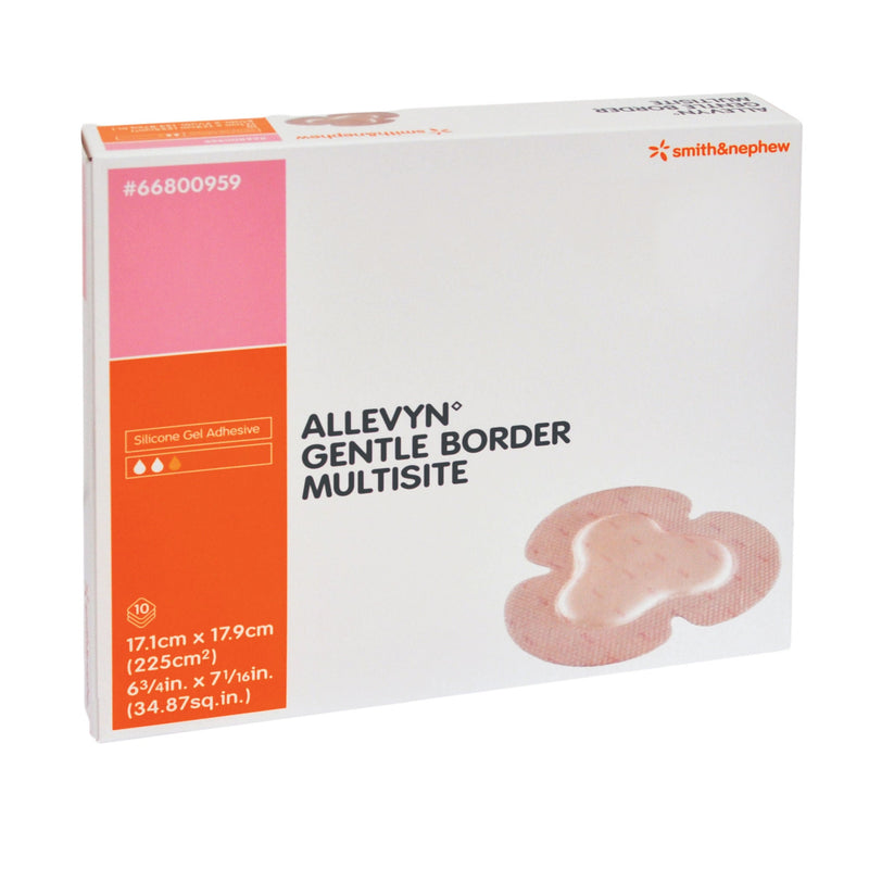 Allevyn Gentle Border Multisite, 17.1 x 17.9 Centimeter (Case of 60)