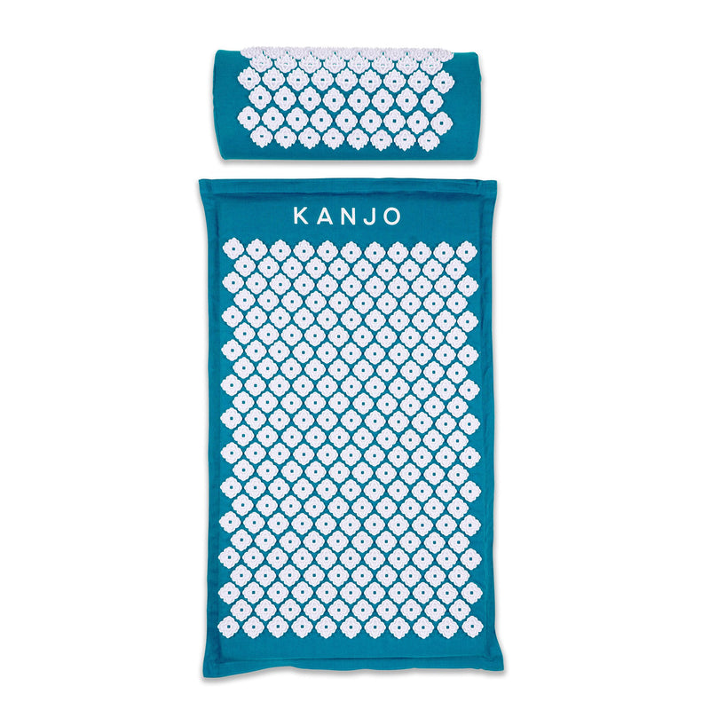 Kanjo Memory Foam Acupressure Mat Set, Teal (Case of 8)