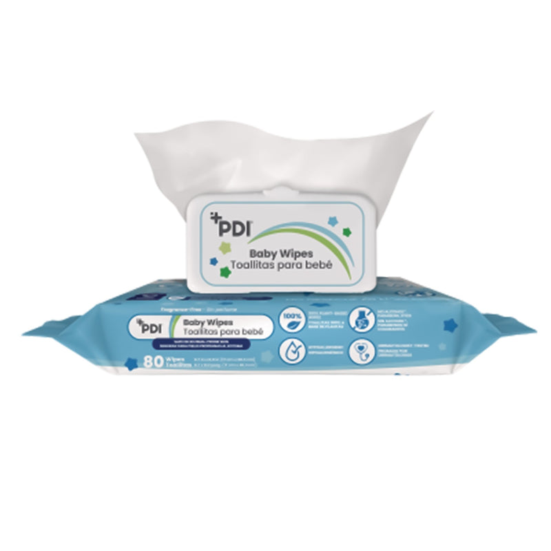 Baby Wipe PDI Soft Pack Unscented 80 Count (Case of 960)