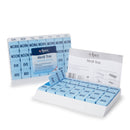 Compass Health Brands Apex Medi Tray Pill Organizer, Days of the Week / Morn, Noon, Eve, Bed (48/CS) 