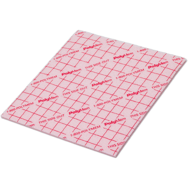 PolyMem Nonadhesive without Border Foam Dressing, 5 x 5 Inch (Case of 30)