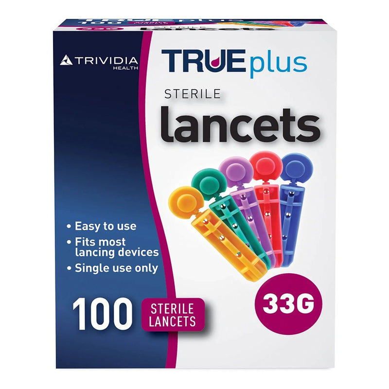 TRUEplus Lancet, 33 gauge (Box of 100)