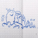 McKesson Brand McKesson Nonsterile White / Blue Cartoon Toes Procedure Towel, 13 x 18 Inch (500/CS) 