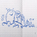 McKesson Brand McKesson Nonsterile White / Blue Cartoon Toes Procedure Towel, 13 x 18 Inch (500/CS)