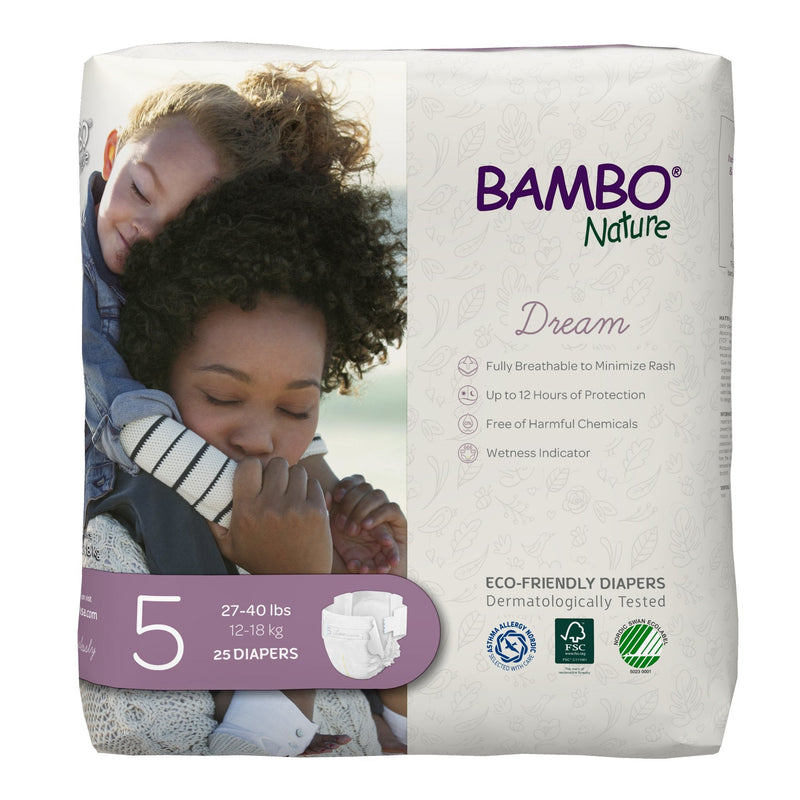 Bambo Nature Diaper, Size 5 (Case of 150) 