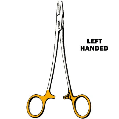 Sklar TC Mayo-Hegar Needle Holder - 7", Serrated, Left-Handed - 21-9018