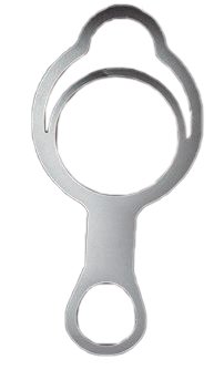 Health Care Logistics Vial Bottle Hanger For 100 mL Vial (25/PK) 