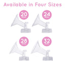 Mother's Milk Inc SpeCtra Premium Accessory Kit with 28mm Breast Shield 