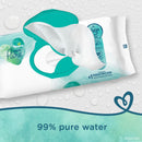 Baby Wipe Pampers Aqua Pure Soft Pack Unscented 56 Count (Case of 448)
