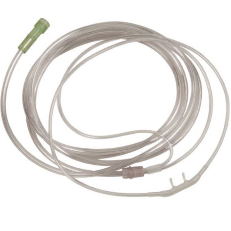 Allied Healthcare Curved Cannula with 7' Tubing  Pediatric