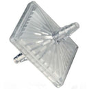 Allied Healthcare Disposable Hydrophobic/Bacteria Filter (3/Pkg)  1/4" hose barb x 1/4" hose barb