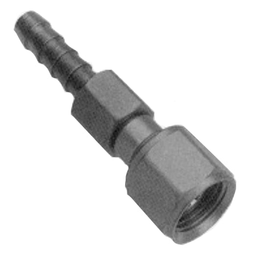 Allied Healthcare DISS Female Hex Nut to 1/4" Hose Barb Fitting