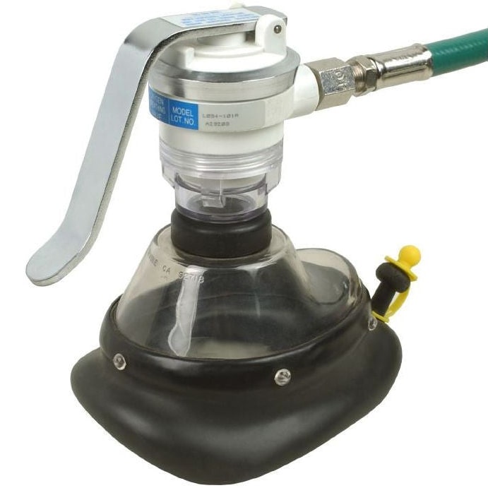 Allied Healthcare Elder Demand/Resuscitator Valve  40 lpm Flow Rate - With Extension Lever and O2 Hos