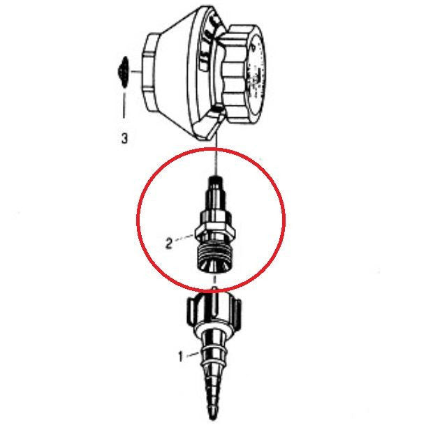 Allied Healthcare Constant Flow Selector Valve Repair Part  L525188
