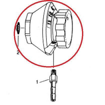 Allied Healthcare Constant Flow Selector Valve Repair Part 