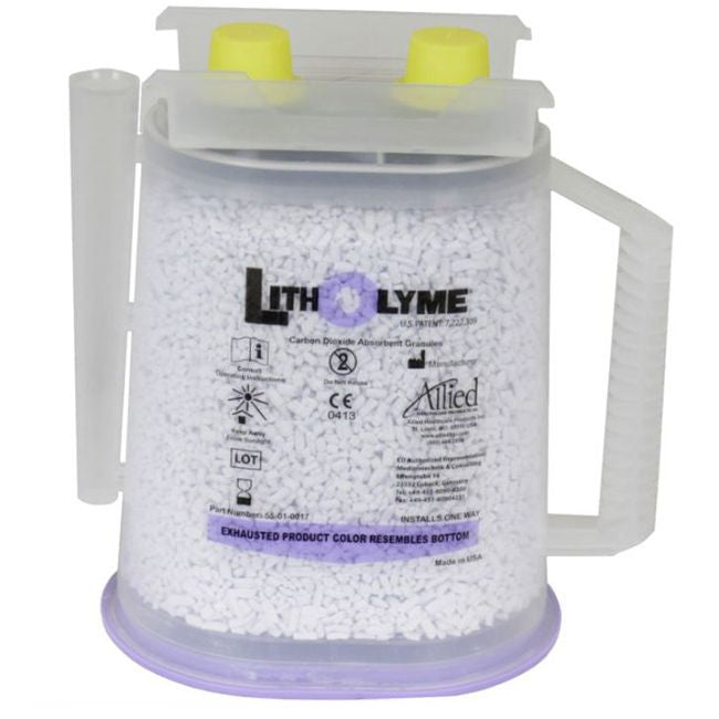 Allied Healthcare Litholyme Carbon Dioxide Absorbent  GE Multi-Style Cartridge (6/Case)