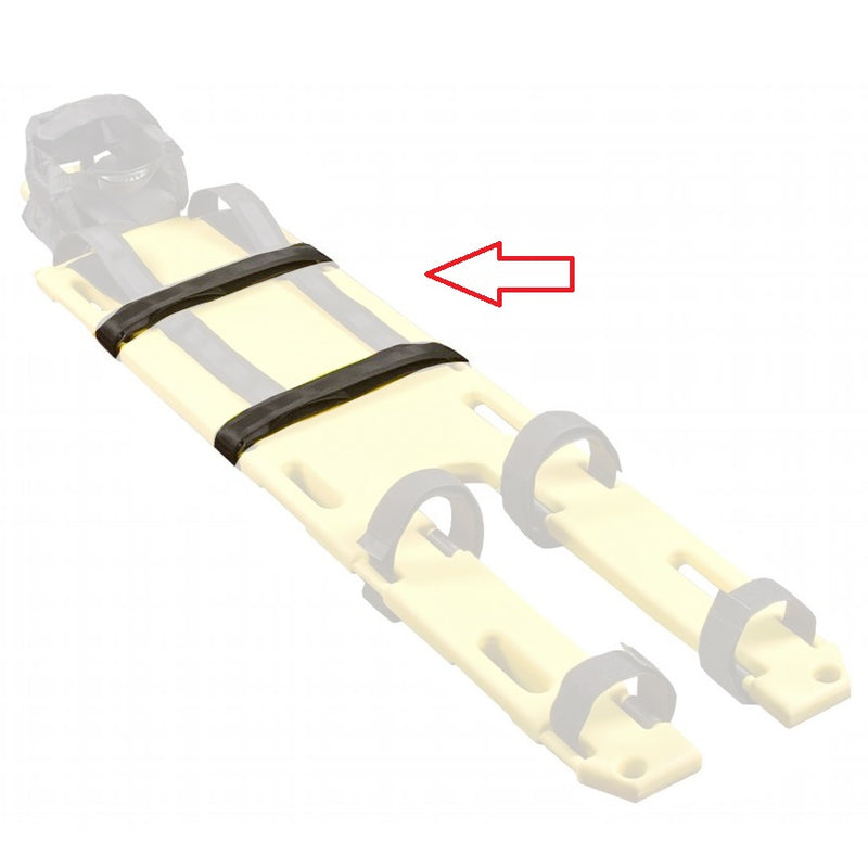 Allied Healthcare Miller Full Body Splint / Litter - Standard Torso Strap